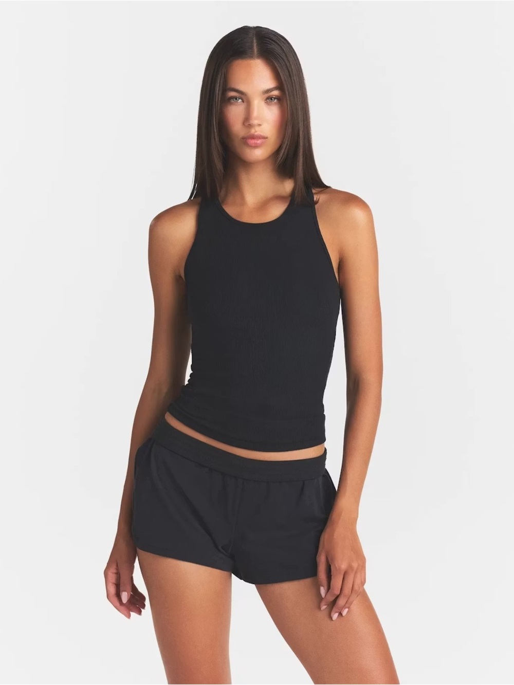 SKIMS Black Rib Tank